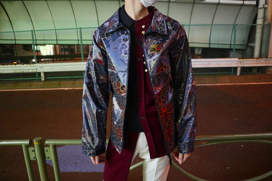 Doublet レオパード柄 LENTICULAR JACKET M 8＊68 Doublet レオパード