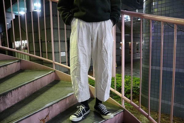 スタジオニコルソン　ボリュームパンツ（blake） STUDIO NICHOLSON/スタジオニコルソン】より BLAKE VOLUME PANT