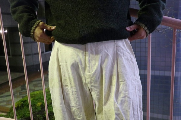 スタジオニコルソン　ボリュームパンツ（blake） STUDIO NICHOLSON/スタジオニコルソン】より BLAKE VOLUME PANT