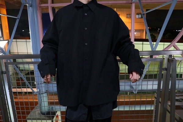 名作★whowhat フーワット 5xl shirt ブラック ナイロン シャツ whowhat/フーワット】よりX SHIRT(SHORT LENGTH)が買取入荷致しました