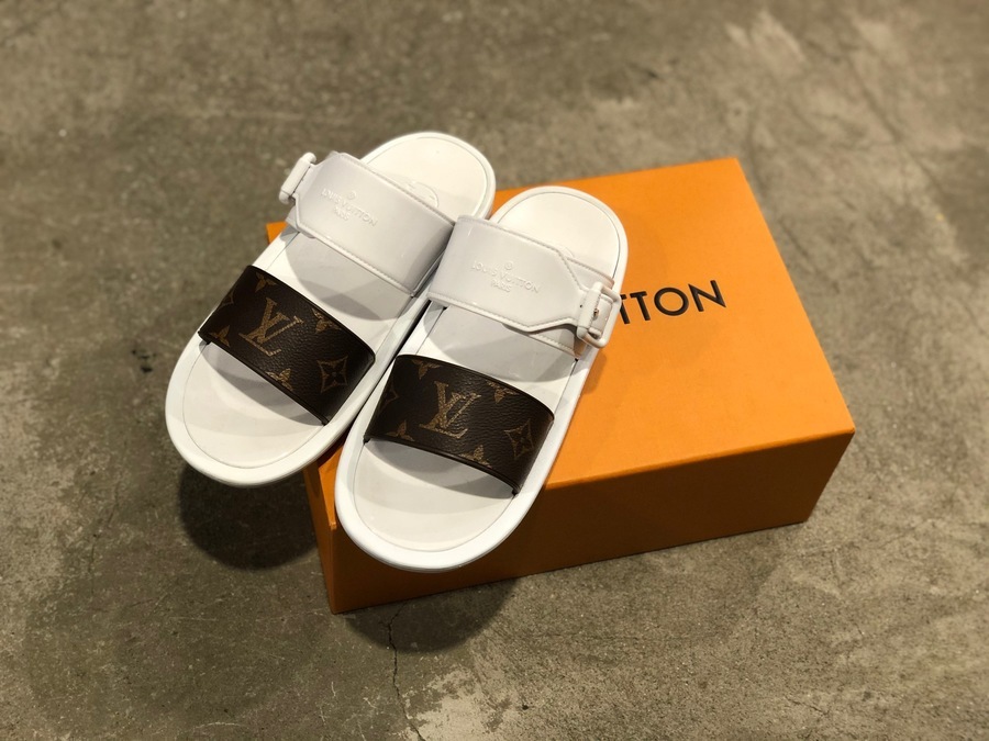 LOUIS VUITTON サンバスライン 36 23cm サンダル ミュール ルイヴィトン サンバスライン サンダル Louis Vuitton 36
