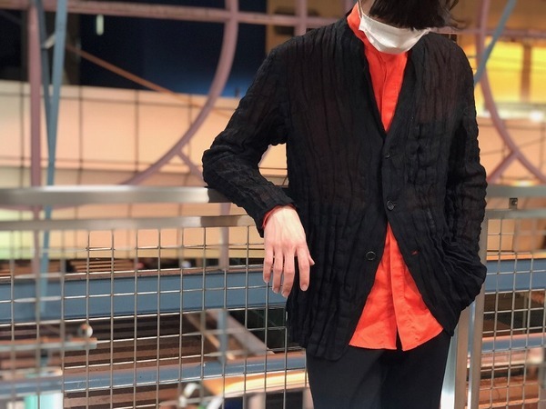 ISSEY MIYAKE MEN/イッセイミヤケメン】よりプリーツメッシュ