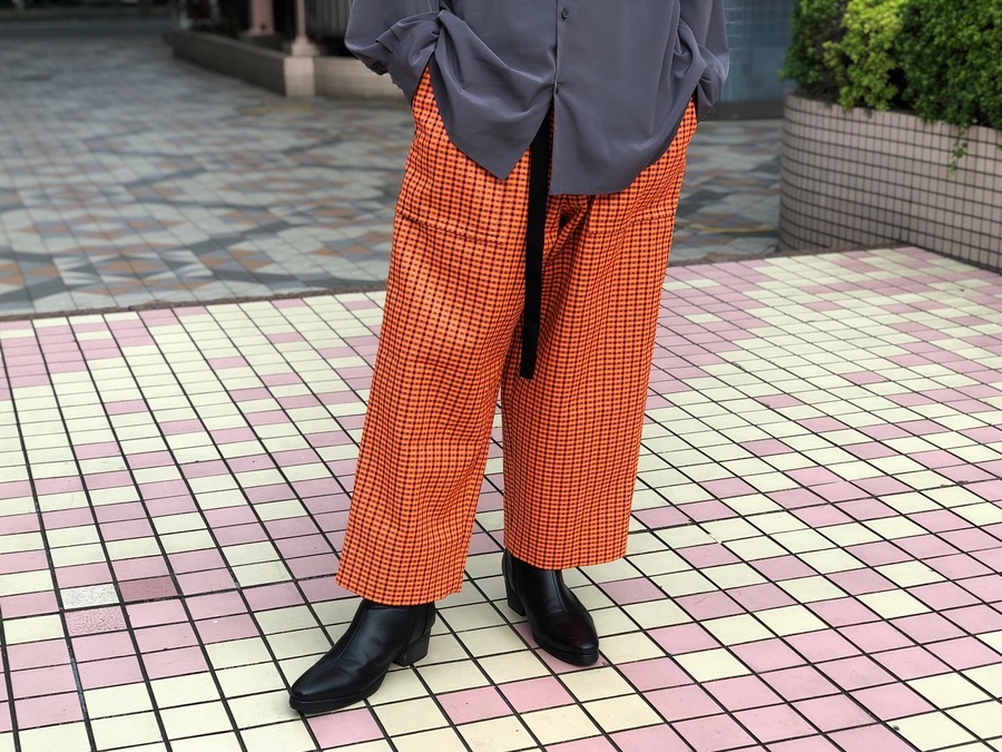 【sacai/サカイ】より19awガンクイラブチェックワイドパンツを買取入荷致しました。[2021.07.26発行]