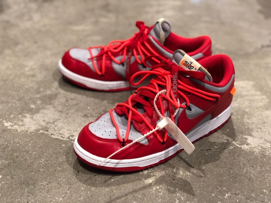NIKE×OFF WHITE/ナイキ×オフホワイト】からダンク LOWご紹介です