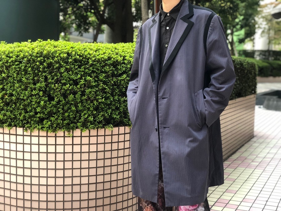 着後レビューで 2018年メゾンマルジェラ オーバーコート maison