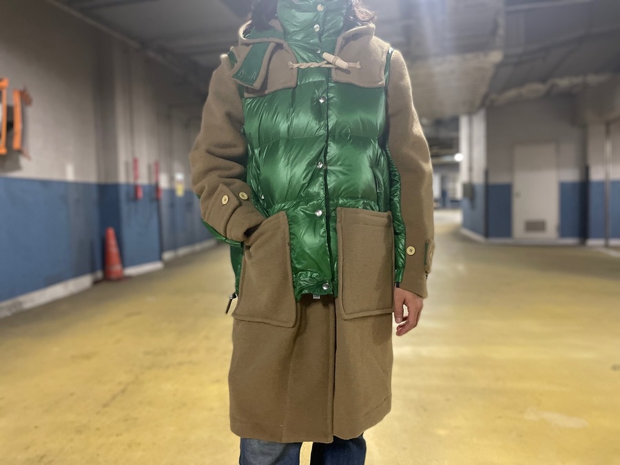 sacai Gloverall ドッキング　ロングコート