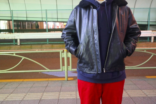 tricot COMME des GARCONS/トリコ コム デ ギャルソン】より2WAYレザー 