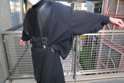 BLACKCOMMEdesGARCONS/ブラックコムデギャルソン】よりエコレザー