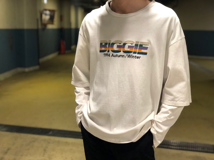 DAIRIKU 19AW BIGGIE T レイヤード ロンT 美品 DAIRIKU Layered T-shit