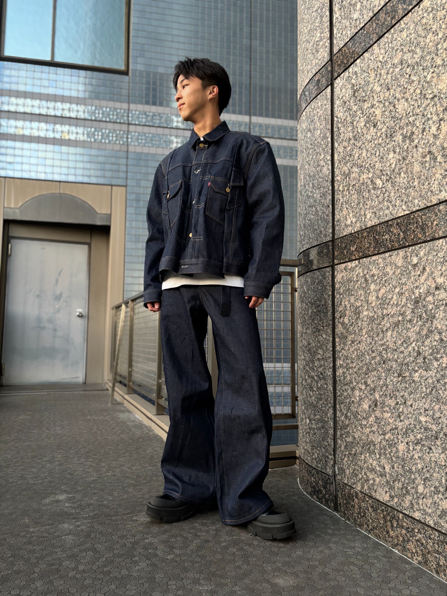 SACAI × LEVI'S より 25SS Denim Jacket ＆ Denim Pant の紹介