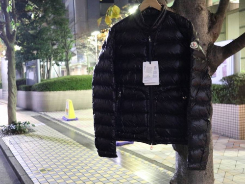 【MONCLER】RADIANCE FLIGHTジャケット ユニセックス ロゴパッチ Rick Owens リックオウエンス 23AW I209N1A00001 × MONCLER
