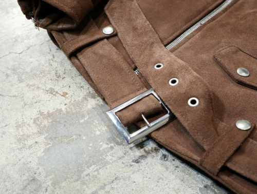 スウェードライダースジャッケット