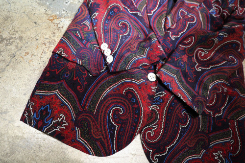 ペイズリーシンクジャケットのメンズ