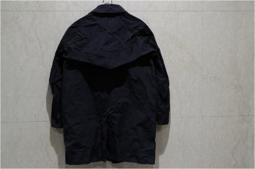 カラーのワッシャー加工コート