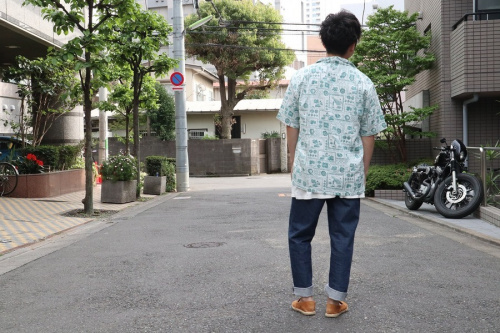 アロハシャツのメンズ