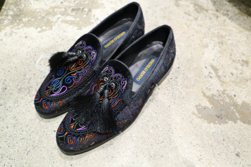 アンジェロルッフォのタッセルローファー