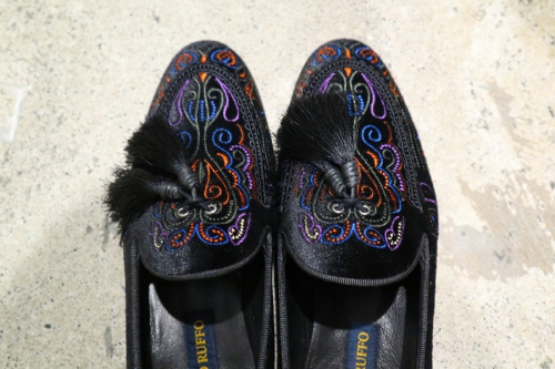 タッセルローファーのメンズ