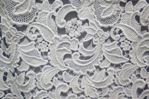 レースラップスカートのブルー