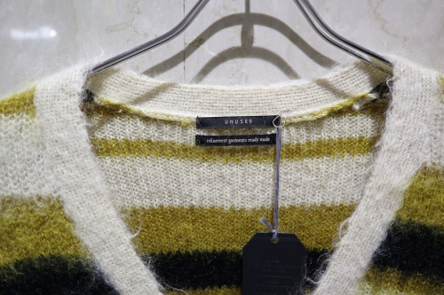 2019AWの5G　BORDER　KNIT　CARDIGAN