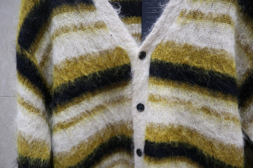 5G　BORDER　KNIT　CARDIGAN