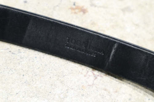 トーガ プルラのDouble buckle belt