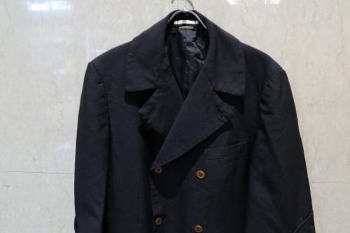 コム・デ・ギャルソンのスリーブドッキングダブルポリコート