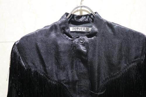 パーバーズのFringe Wide Shirt / フリンジワイドシャツ