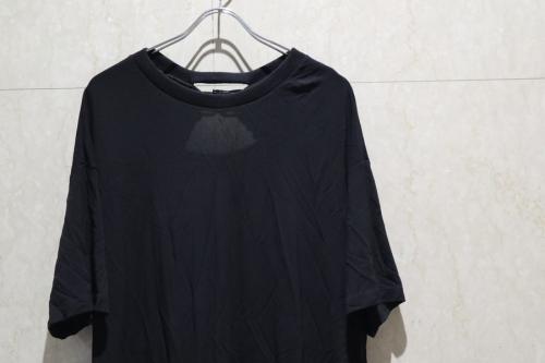 メゾンマルジェラのバックカッティングジャージーワンピース