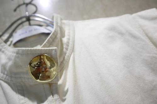 ロングワンピースの春服