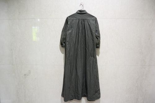 フォーティファイブアールのオックスフォードのカットワークシャツ