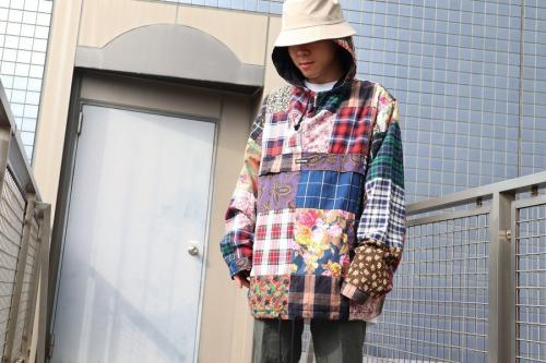 Patchwork Anorakの16fw