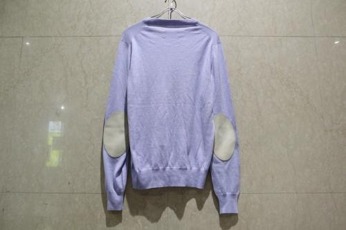 エルボーパッチのニット