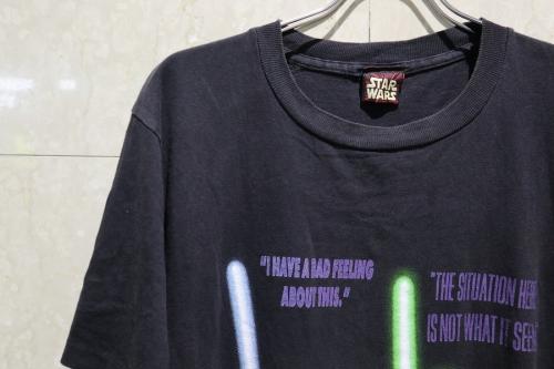 90’SヴィンテージスターウォーズTシャツのヴィンテージ