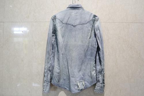 デニムシャツの2WAY バッグ