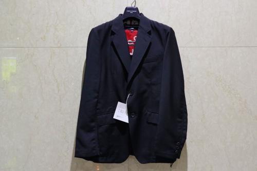 コム・デ・ギャルソンのウールモヘアトロメッシュテーラードジャケット