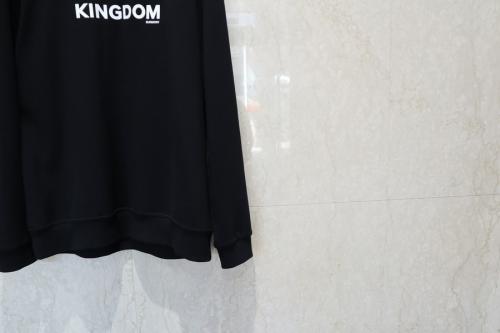 バーバリーのキングダムロゴスウェットシャツ