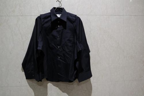 コムデギャルソンの切りっぱなしシャツ