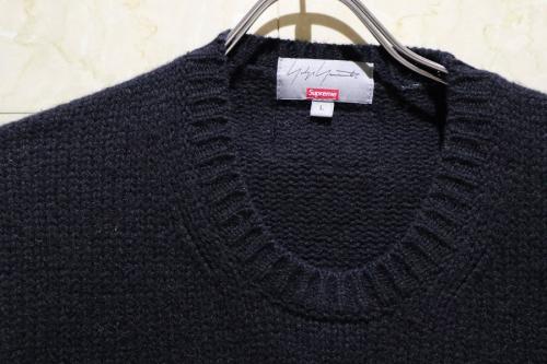 ヨウジヤマモト シュプリームのフラワーニット