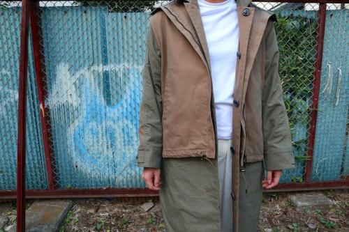 リトのREVERSIBLE COAT WITH VEST