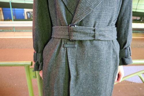 ヨークのSHETLAND WOOL DOUBLE BREAST OVERCOAT