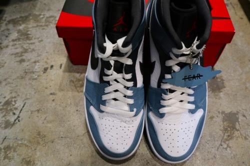 ナイキ × ファセッタズムのJordan 1 Mid Fearless Facetasm