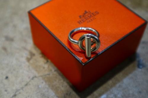 エルメスのエシャペMM クロワゼットリング