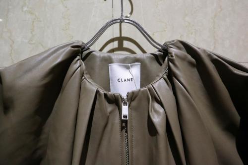 クラネのEGG FAKE LEATHER JACKET