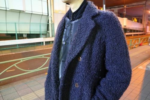 アンダーカバーのモヘアダブルコート