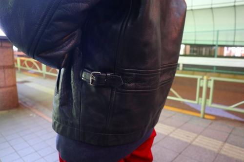 2WAYレザージャケットのライダースジャケット