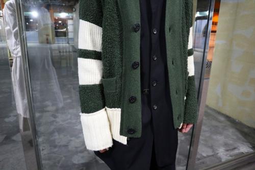 サカイのWool Knit Cardigan