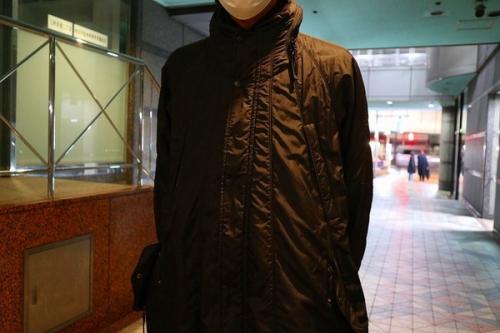 イッセイミヤケのパラシュートコート