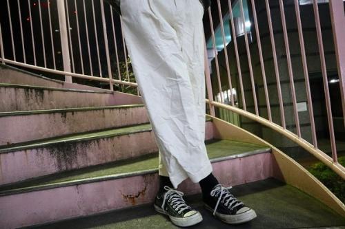 BLAKE VOLUME PANTのボリュームパンツ