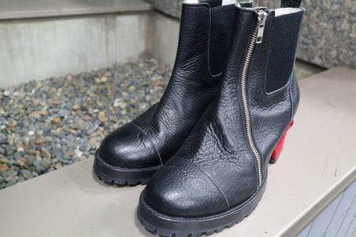 ハザマの宣戦布告のヒールブーツ