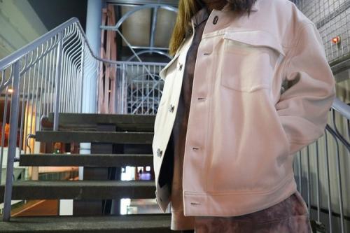 アクネストゥディオズのコットンツイルジャケット